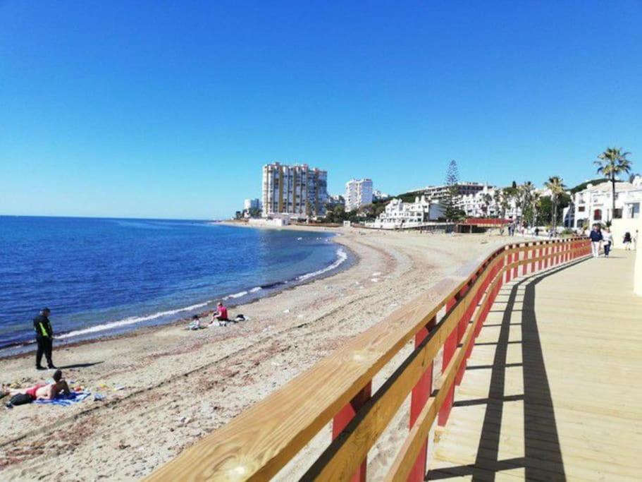 Precioso Estudio Con Piscina A 200M Del Mar มาร์เบยา ภายนอก รูปภาพ