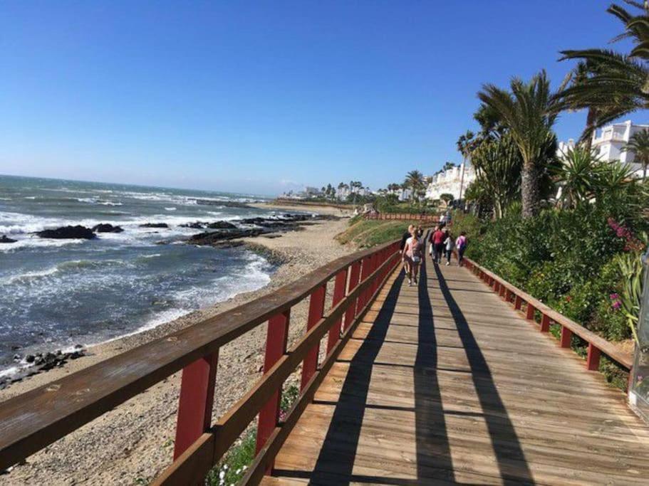 Precioso Estudio Con Piscina A 200M Del Mar มาร์เบยา ภายนอก รูปภาพ